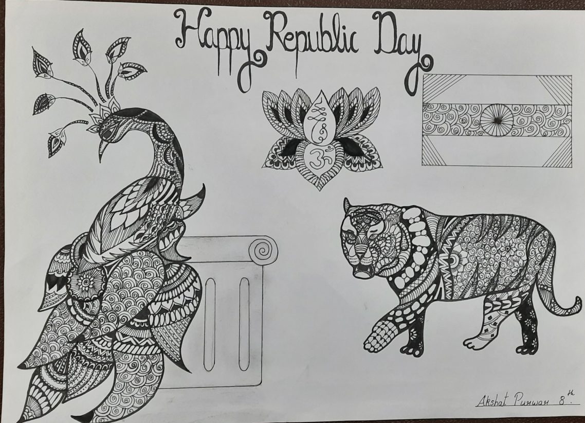 21+ Easy Republic Day Drawing Ideas For Kids And Students