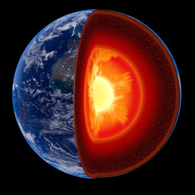 Image depicting Planet Earth's Core - It's getting cooler in there!