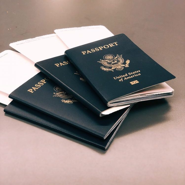 Image depicting passports