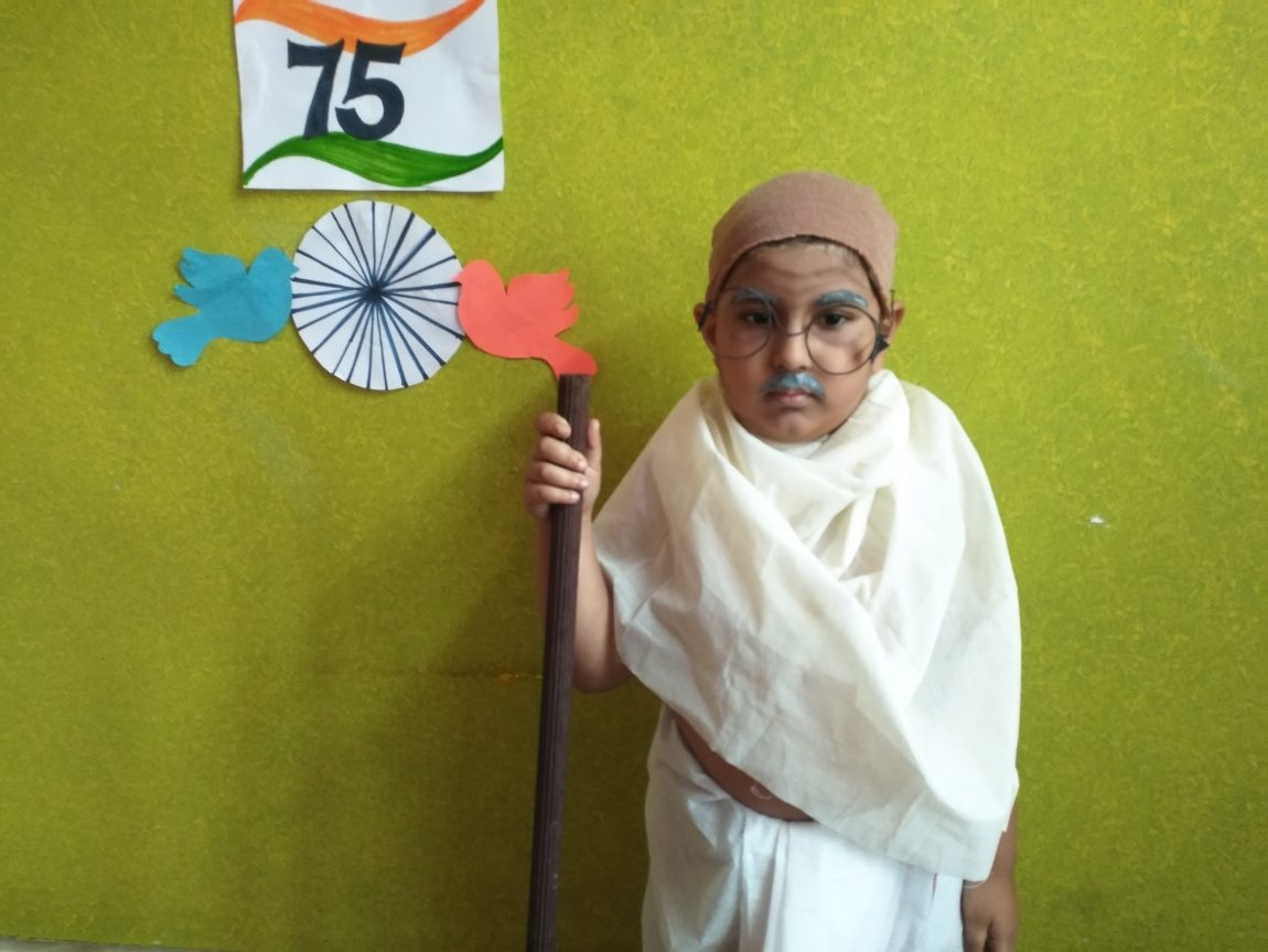 White Mahatma Gandhi Dress, Size: 4 To 10 Yrs at Rs 349 in Mumbai | ID:  20074555373