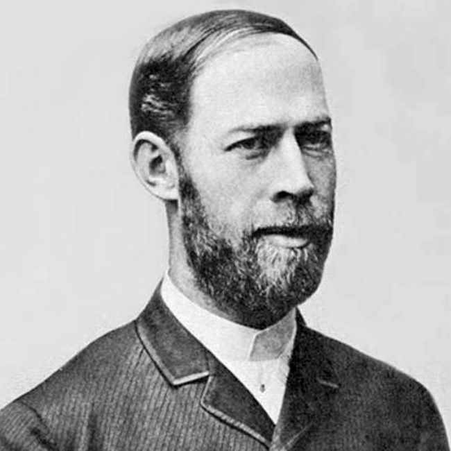 Image depicting Heinrich Hertz (22 February 1857 – 1 January 1894)