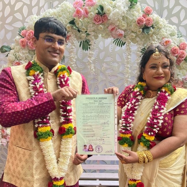 Image depicting India's first blockchain wedding