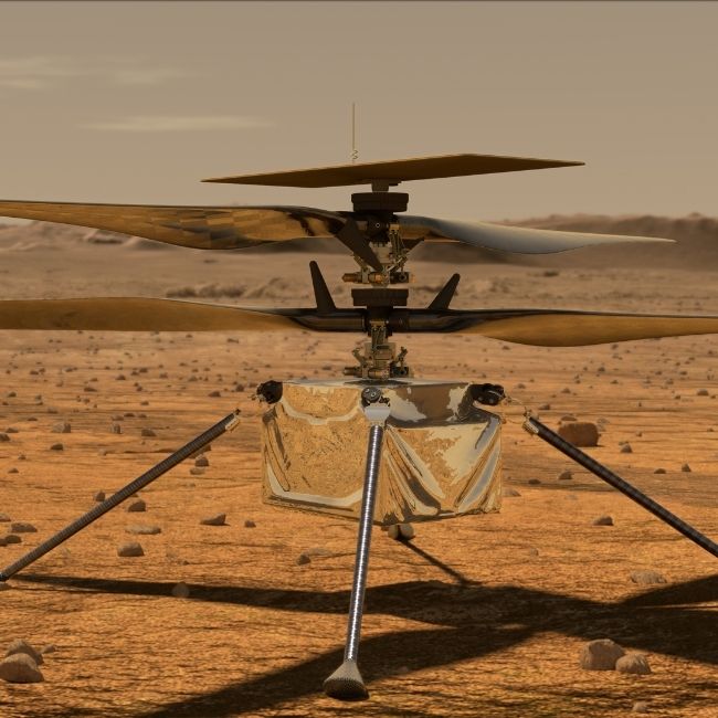 Image depicting NASA's Mars Ingenuity helicopter completes its 23rd flight!