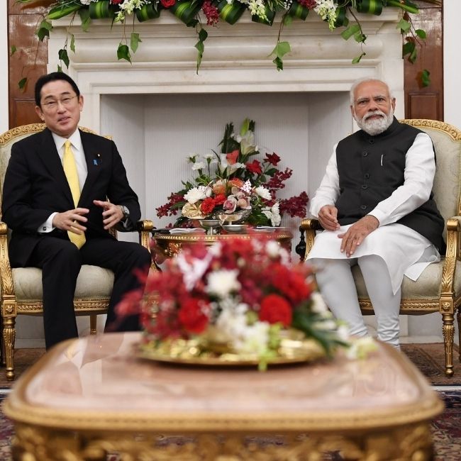 Image depicitng India-Japand Summit