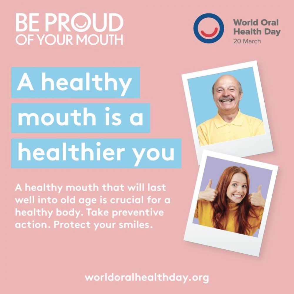 Image depicting World Oral Health Day!
