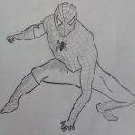 Image depicting Spiderman Drawing: Inspire Kids' Creativity with Art