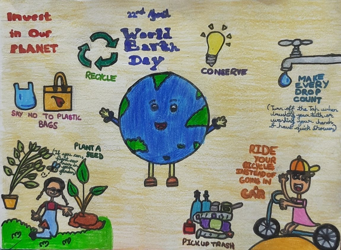 World Earth Day : Online Drawing Competition