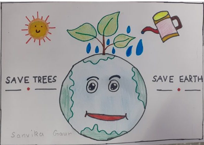 World Environment Day Drawing / World Environment Day Poster / Save  Environment Po… | Poster drawing, Save environment poster drawing, World  environment day posters