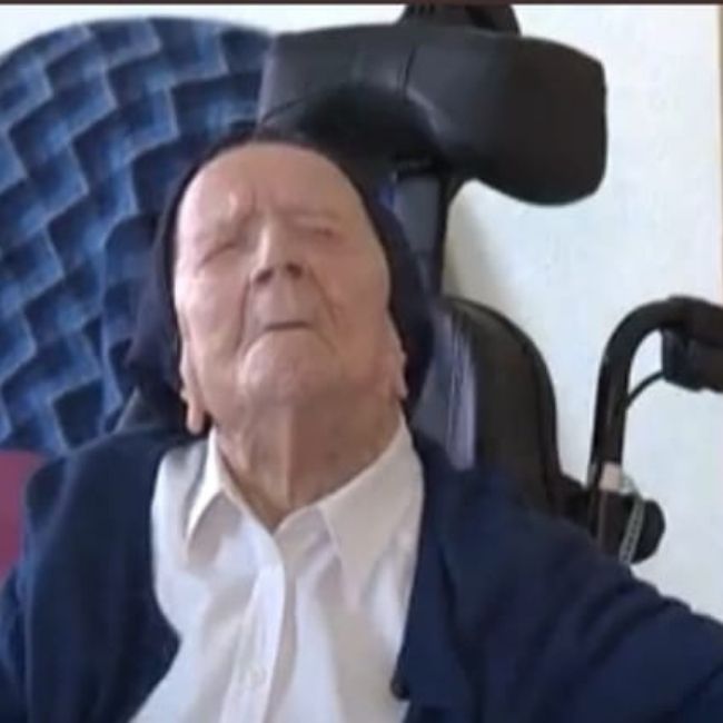 Image depicting world's oldest person