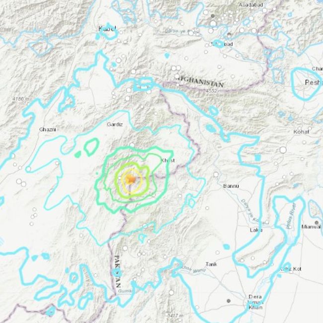 Image depicting An earthquake of magnitude 6.1 jolts Afghanistan!