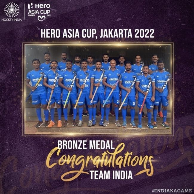 Image depicting Men's Asia Hockey Cup 2022 - India win Bronze!