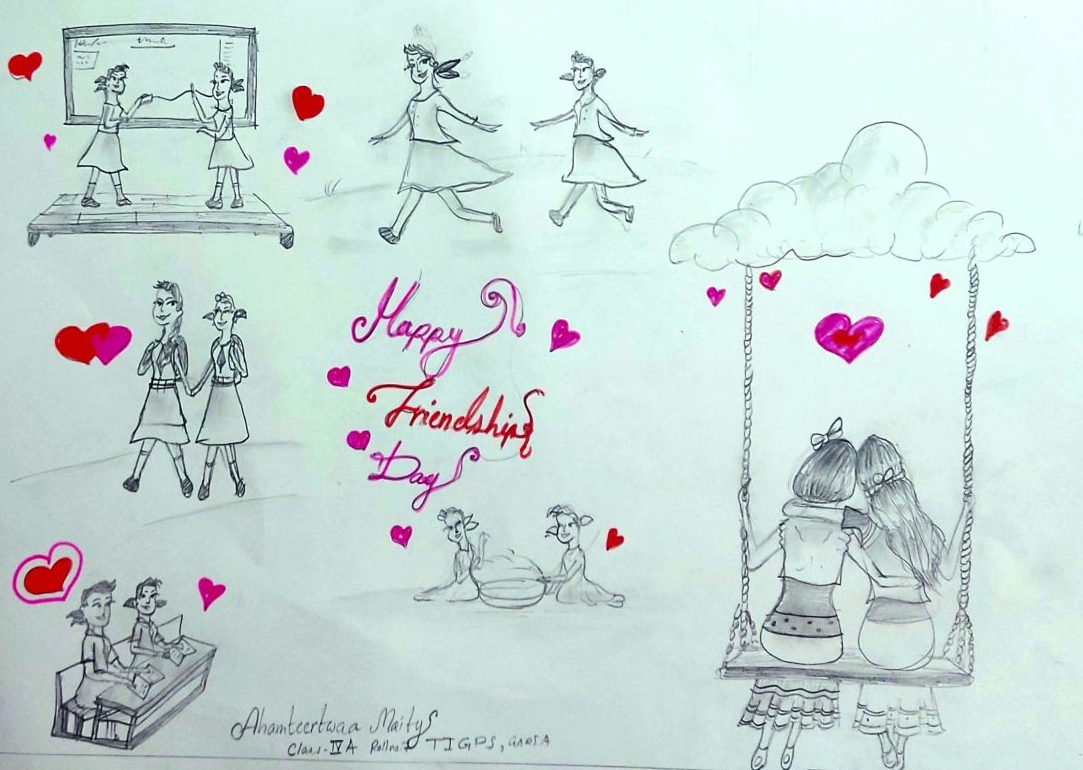 Drawing on Friendship Day | Curious Times