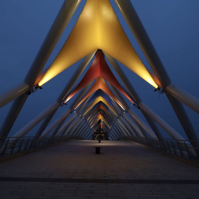 Image depicting PM inaugurates spectacular Atal Bridge