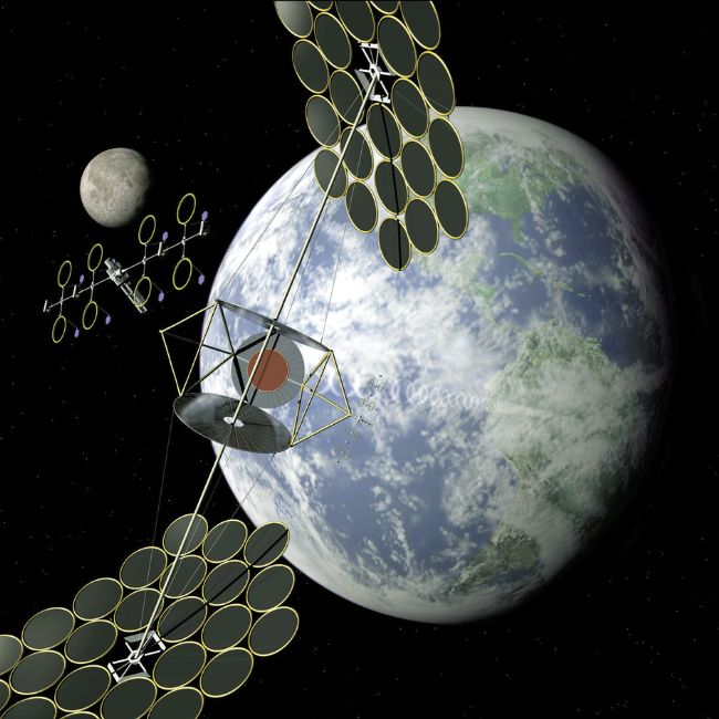 Image depicting Space-based solar power could offer clean energy solution!