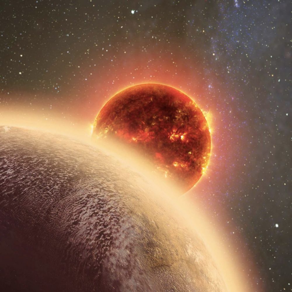 Image depicting Scientists uncover a "super-Earth" with no atmosphere!