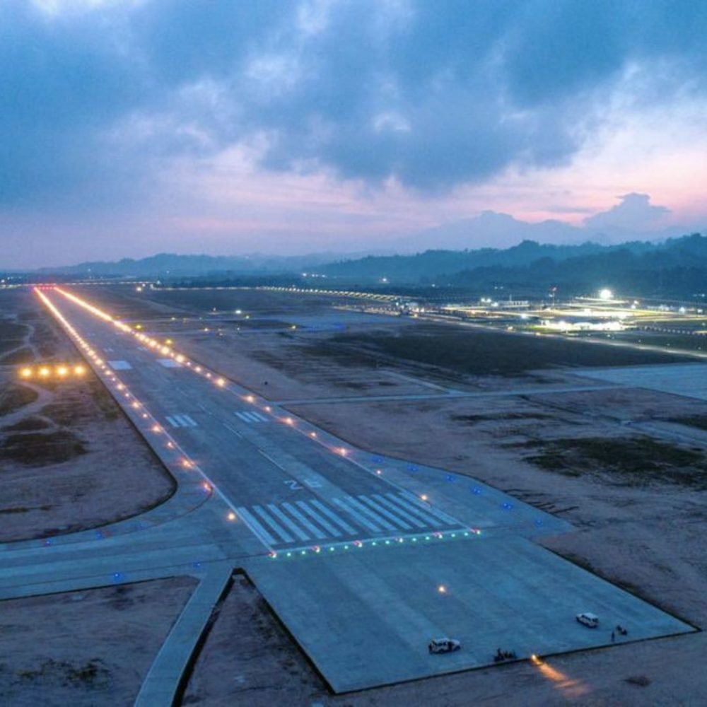 Image depicting Arunachal's energy-efficient airport!