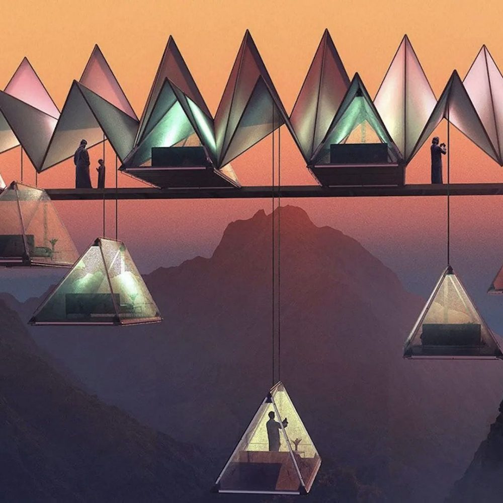 Image depicting UAE 's Floating Tent Resort!