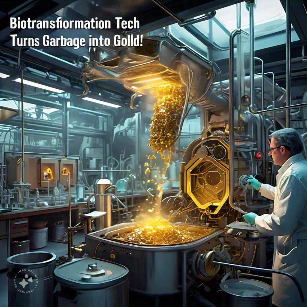 Image depicting Biotransformation Tech Turns Garbage into Gold!