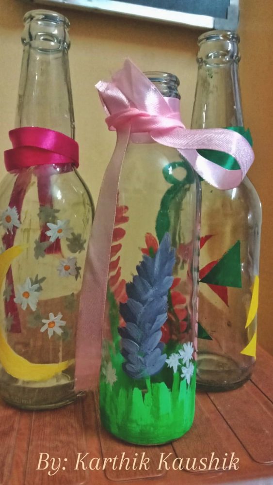 Glass Bottle Painting - Creative Ideas and Techniques