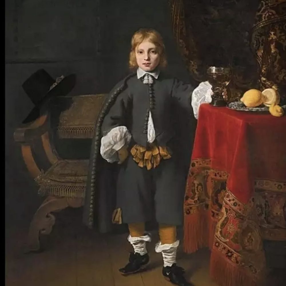 Image depicting Boy's Old Painting Shows Future Fashion Magic!