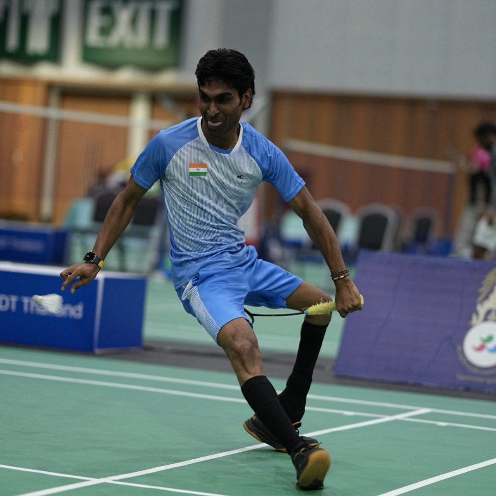 Image depicting Double Victory for Pramod in Para Badminton!