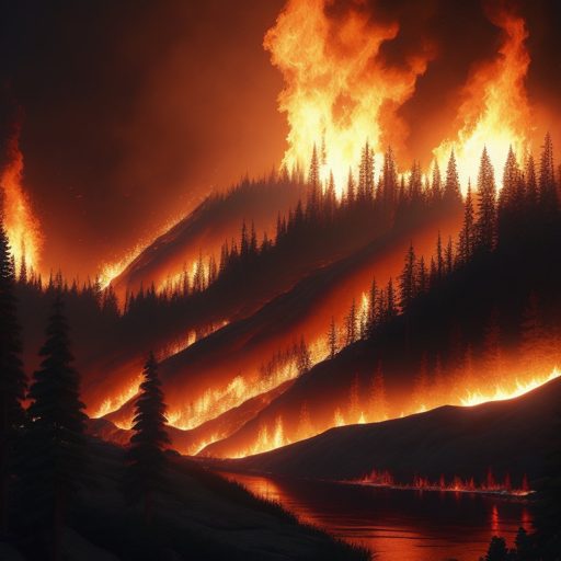 Image depicting Massive Wildfire Forces Thousands of Canadians to Flee!