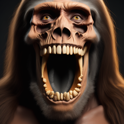 Image depicting Neanderthal teeth hold secret antibiotic powers!