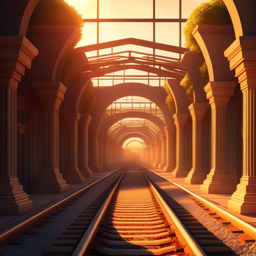 Image depicting Super Railway Connects Countries with Cool Corridor!