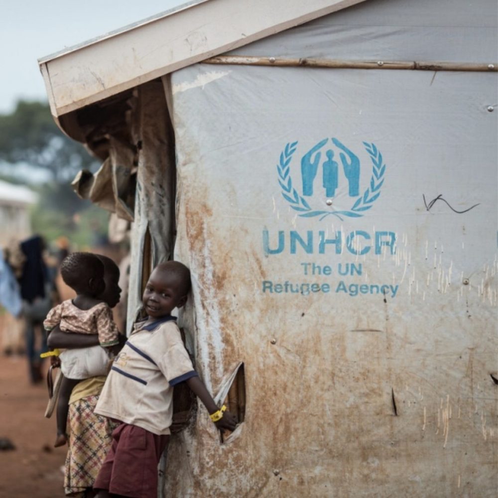 Image depicting UN aids Sudanese refugees!