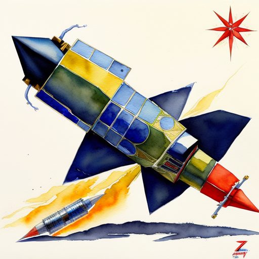 Image depicting Iran's 'Zippy Zinger Missile': Faster Than Lightning!