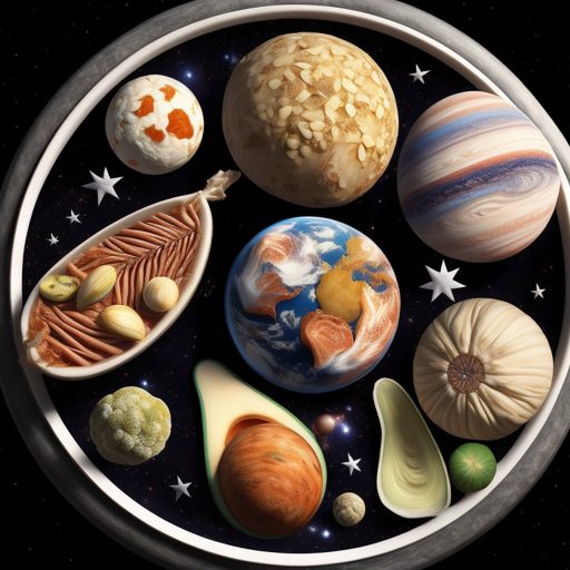Image depicting NASA's Cosmic Food Revolution!