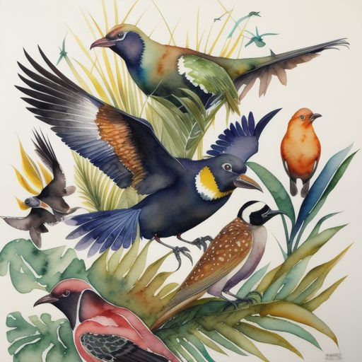 Image depicting New Zealand Birds to Predators: Fly Away!