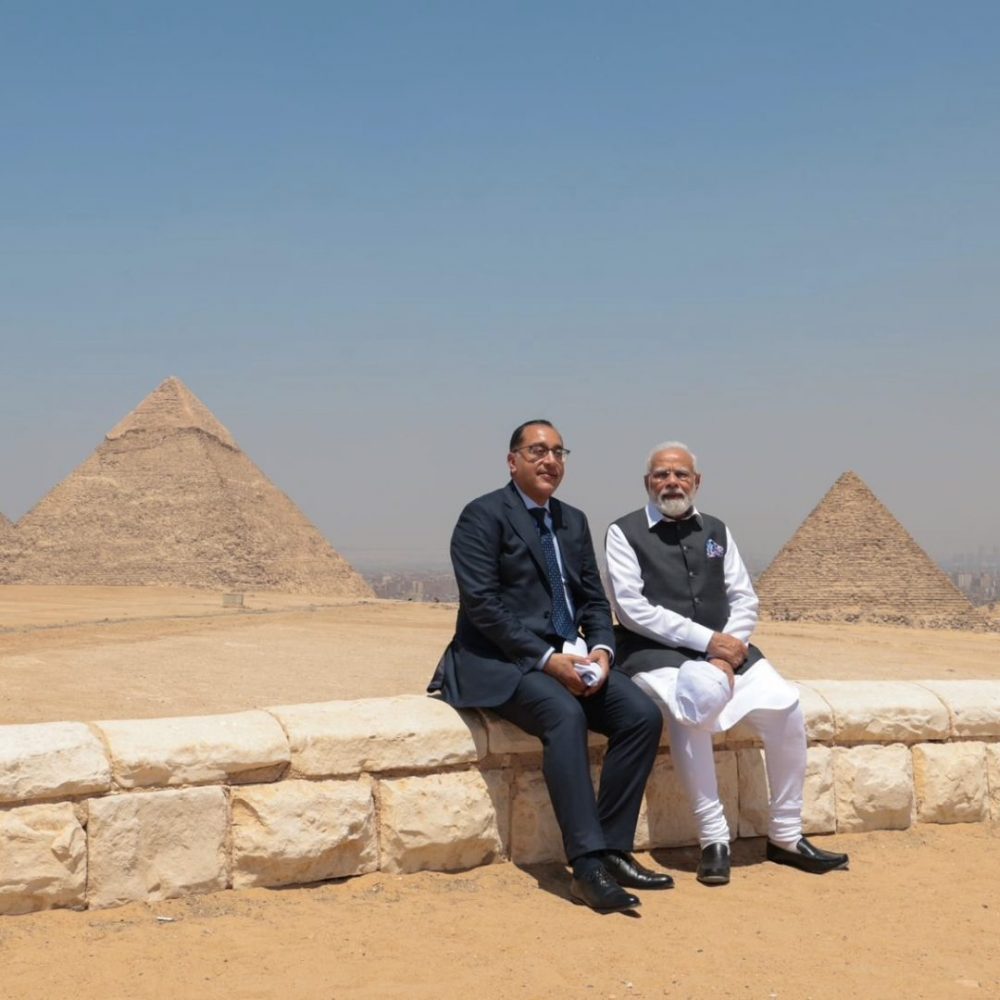 Image depicting Promises of Friendship: Modi and Sisi!