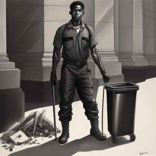Image depicting Young Garbage Collector Turns Harvard Law Graduate!