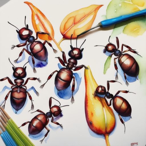 Image depicting Ants share food secrets!