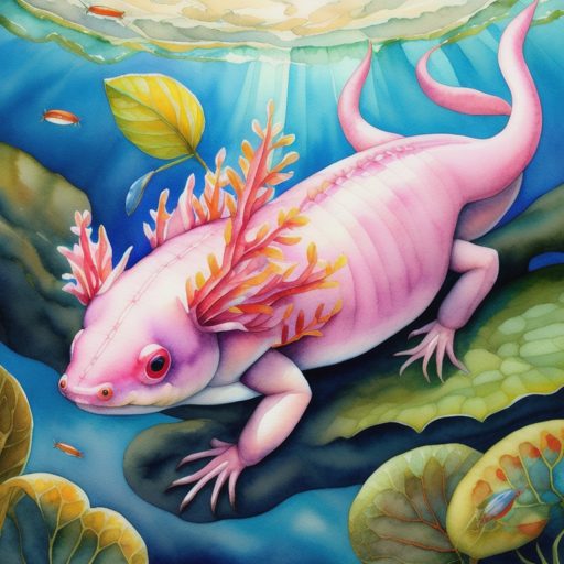 Image depicting Axolotl: Ageless Wonder of Nature!