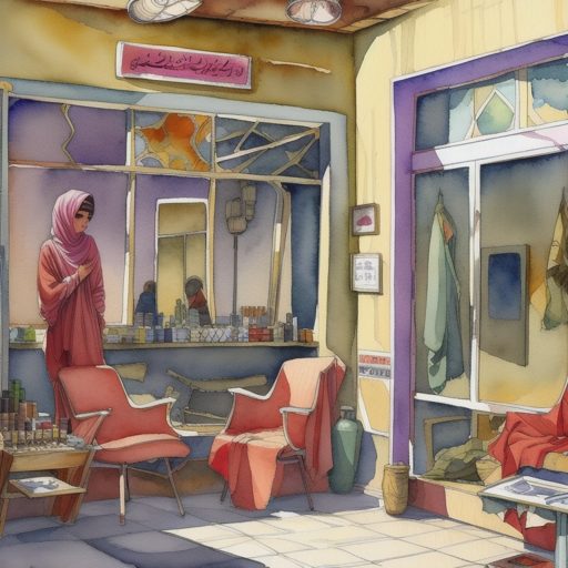 Image depicting Beauty salons sadly close in Afghanistan!