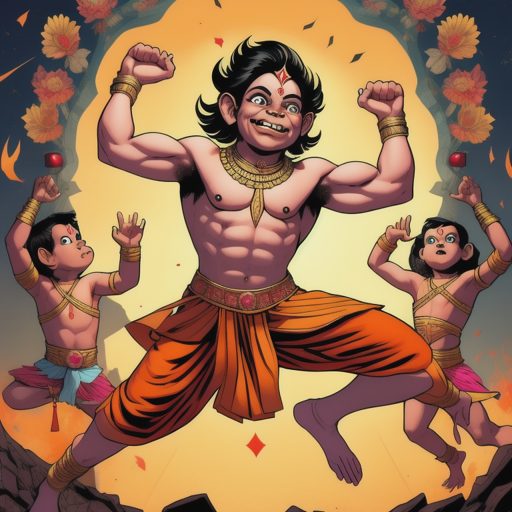 Image depicting Hanuman Chalisa's Dance Magic!