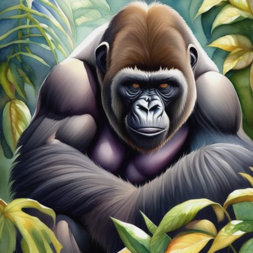 Image depicting Oops! Gorilla's Big Baby Secret!