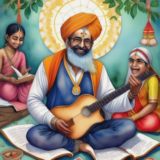 Image depicting Teacher spreads joy through magical Kabir songs!