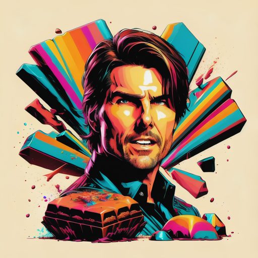 Image depicting Tom Cruise Discovers Chocolate Rainbows!