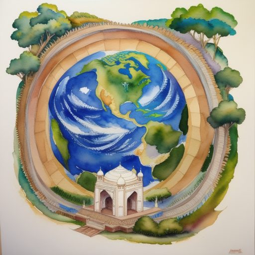 Image depicting India Helps Earth Breathe!x