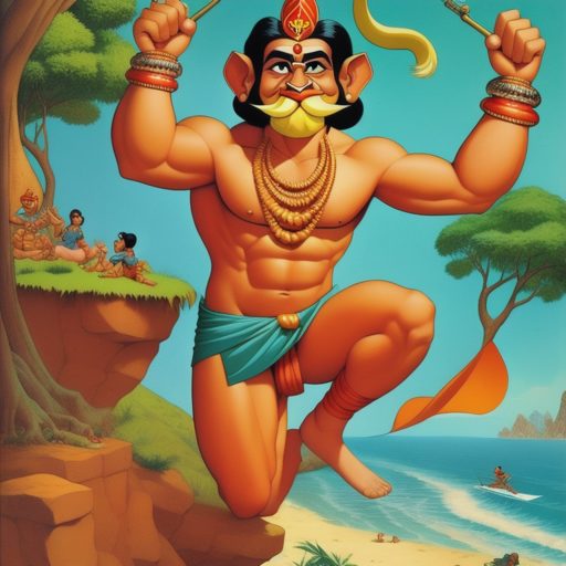 Image depicting Motu Patlu in Jai Hanuman Adventure!