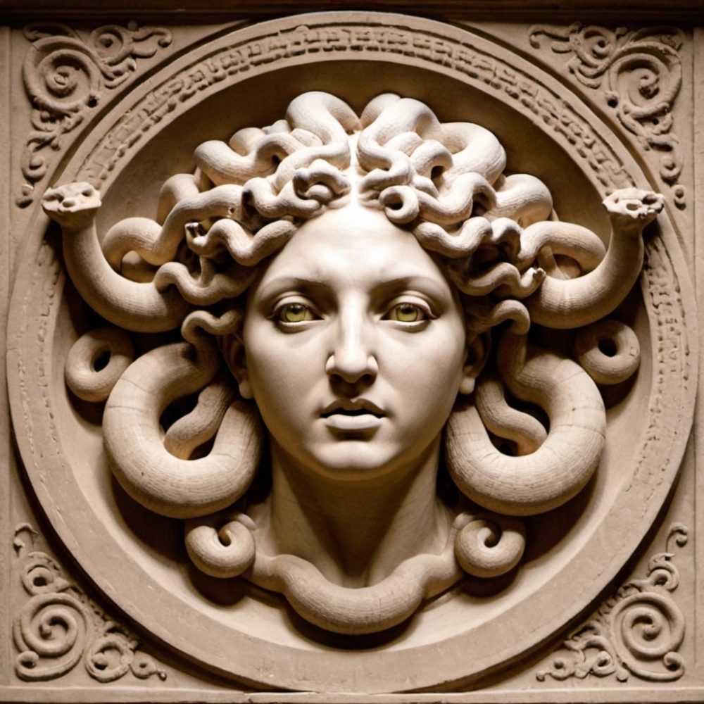 Image depicting Ancient Art Unveils Winged Medusa!