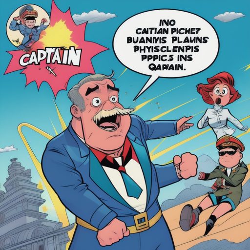 Image depicting Captain Burp Explores Quantum Physics!