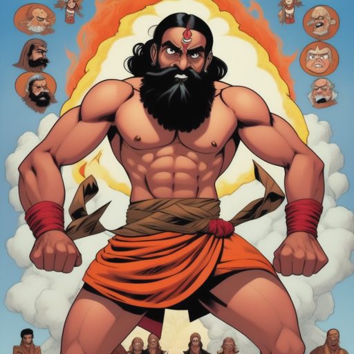 Image depicting Motu Patlu Cartoon: Motu Challenges Ramdev Baba!