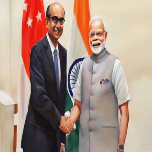 Image depicting PM Modi Congratulates Singapore's Indian-Origin President!