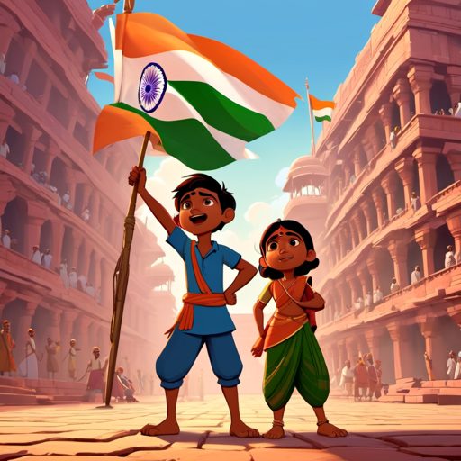 Image depicting Freedom Struggle for Independence: Animated Series