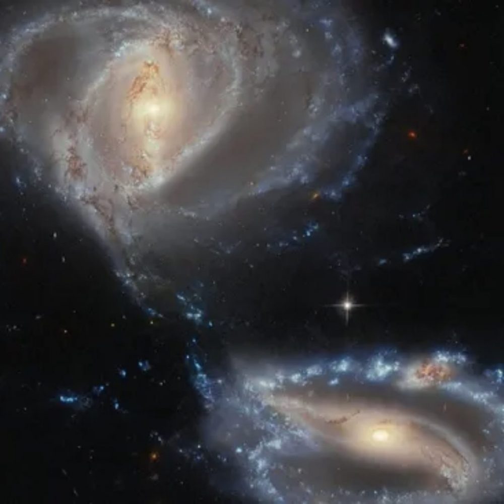 Image depicting Hubble Telescope Spotlights Mysterious Galaxy Group!