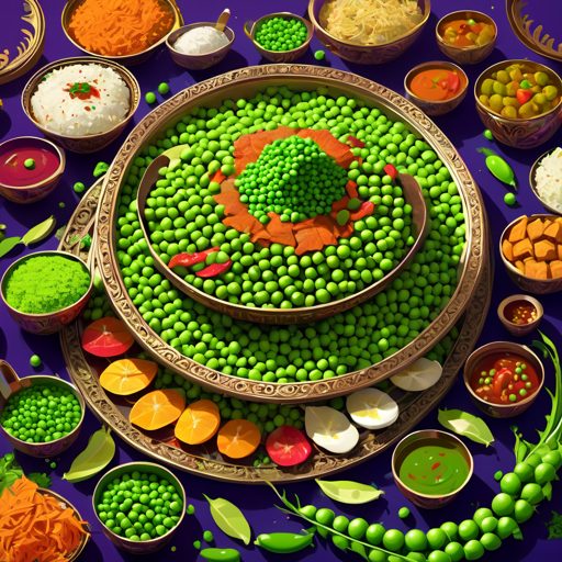 Image depicting Indian Feasts Celebrating Green Peas Magic!